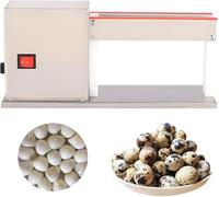 Éplucheur automatique d'œufs de caille en acier inoxydable pour œufs d'oiseaux, gadget de cuisine pour un retrait facile des coquilles