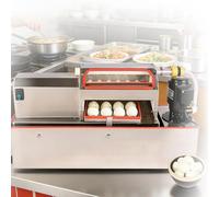Éplucheur automatique d'œufs de caille, extracteur de coquilles ultra silencieux avec moteur entièrement fermé, épluche efficacement des dizaines, facile à nettoyer pour un usage domestique et