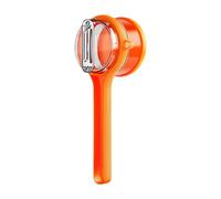 Éplucheur avec conteneur : tondeuse polyvalente, éplucheur portable | Poignée facile sans glissement avec collecteur de déchets, accessoire de lame résistant à la rouille, outil d'épluchage compact p