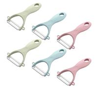 Eplucheur Céramique, 6 Pcs Econome Legumes, Éplucheur En Céramique, Epluche Legume, Éplucheur En Forme De Y, Éplucheur De Légumes, Éplucheurs À Lame En Céramique, Eplucheur Pomme De Terre