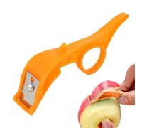 Éplucheur d'agrumes, éplucheur de fruits portable 2 en 1, pour la cuisine, la salade, la préparation des repas, pommes de terre, agrumes, carotte, orange, poire