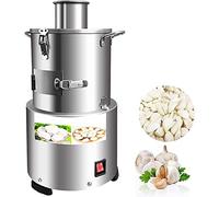 Éplucheur d'ail commercial en acier inoxydable haute efficacité, amovible pour un nettoyage facile, outil de cuisine indispensable pour les restaurants et les cantines, permet d'économiser du temps et