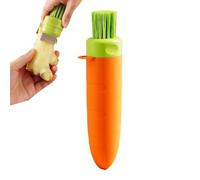 Éplucheur d'ail manuel Gadget Manuel en Forme de Carotte | Outil pour Éplucher le Gingembre pour Femmes Hommes Adultes Seniors Cuisine BBQ Fête Piscine Camping Pique-nique