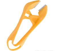 Éplucheur d'ail rapide et portable, outil manuel avec trou de suspension, pince à épiler facile à utiliser, évite l'odeur d'ail sur les mains, gadget de cuisine multifonction (1 pièce)