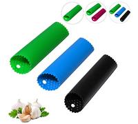 Éplucheur d'ail,Rouleau d'ail en Silicone,Presse ail,Rouleau en Silicone à l'ail Comme Éplucheur,Garlic Peeler Tube Roller,Éplucheur de Légumes,Ustensiles de Cuisine(3 couleurs)