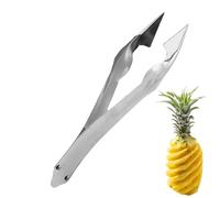 Éplucheur D'ananas - Coupe-noyau D'ananas, Pince À Éplucher L'ananas, Coupe-oeil D'ananas | Extracteur De Tige De Fraise, Pince À Ananas En Acier Inoxydable Pour Enlever Les Yeux, 13x2,5x3cm