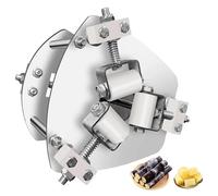 Éplucheur de canne à sucre en acier inoxydable, haute efficacité avec lame remplaçable pour un épluchage facile, idéal pour un usage commercial et domestique