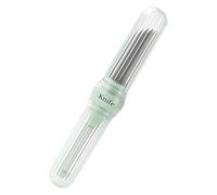 Éplucheur De Cuisine | Acier Inoxydable Coupeur 2 en 1 Accessoire de Cuisine | Pour Éplucher et Trancher Pommes de Terre et Fruits | Pour Carotte Légumes Raisin Grenade Maison Camping