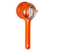 Éplucheur de cuisine | Gadget bidirectionnel pour légumes | Épluche-Légumes Avec Bac Collecteur | pour Oignon Pomme de Terre Carotte Canne à Sucre Camping