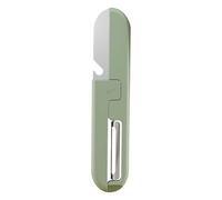 Éplucheur de fruits - 2-en-1 pliable portable et antidérapant - Couteau Éplucheur À Légumes Pliant | Pour Maison Cuisine Bureau Extérieur Pique-Nique Camping Légumes Et Poire
