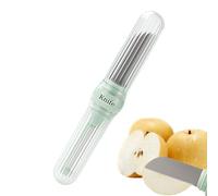 Éplucheur de Fruits,Couteau À Double Extrémité En Acier Inoxydable | Pour Éplucher et Trancher Pommes de Terre et Fruits,Pour Carotte Légumes Raisin Grenade Maison Camping