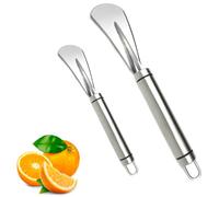 Éplucheur de fruits en acier inoxydable de qualité alimentaire, couteau à pomelo de cuisine, coupe-citron, couteau à pamplemousse, éplucheur d'orange, adapté à différents types de fruits/2135
