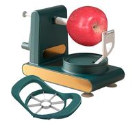 Éplucheur de fruits et légumes - Éplucheur robuste - Trancheuse rotative - Ustensile de cuisine multifonction avec structure robuste | Accessoire d'école à domicile pour organiser les activités de