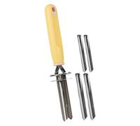 Éplucheur de fruits Ustensile de cuisine multifonction réglable en acier | Dénoyauteur de poivron rouge en acier inoxydable pour cerises, poivrons, jujube, dattes rouges, baies,
