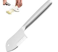 Éplucheur de julienne multifonction en acier inoxydable - Lame de julienne de précision pour la cuisine pour fruits, pommes de terre, carottes, concombres (1 pièce)