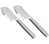 Éplucheur De Julienne Polyvalent en Acier Inoxydable, Lame De Julienne De Précision Trancheuse De Julienne De Légumes Outil De Déchiquetage De Cuisine Rapide Et Facile(2pcs)