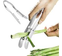 Éplucheur de légumes, éplucheur d'asperges en acier inoxydable, éplucheur de légumes multifonction éplucheur de légumes rapide pour pommes de terre, carottes et tous types de légumes et fruits