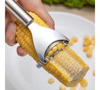 Éplucheur de maïs, éplucheur de maïs, outil de décapage d'épi de maïs, outil de décapage multifonction en acier inoxydable de qualité supérieure, poignées de cuisine, raboteuse de maïs, avec