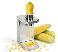 Éplucheur De Maïs Inox Avec Lame Amovible, Décortiqueur Électrique 40W, Goulotte D'Alimentation 6,5 Cm, Enlèvement Rapide Pour Plats Et Maïs En Conserve, Nettoyage Facile
