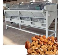 Éplucheur de maïs robuste et coquillage de noix, batteuse réglable, structure en acier inoxydable, adaptée pour décortiquer les amandes, les noix, les haricots et les céréales
