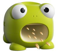 Éplucheur de noix de - Machine à éplucher automatique, séparateur compact de style grenouille, facile | Outil de traitement des noix de pin pour collations, cuisine, pâtisserie, utilisation