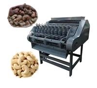 Éplucheur de noix en acier inoxydable, broyeur d'épi de maïs polyvalent et réglable, conçu pour le traitement de grands volumes d'arachides, d'amandes et de graines de tournesol dans les fermes et à