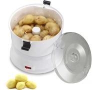 Éplucheur de Pommes de Terre Électrique 85 W, Machine À Éplucher les Légumes Automatique, avec Une Capacité de 1 Kg, pour Éplucher les Pommes de Terre Et Déshydrater les Légumes Dans la Cuisine
