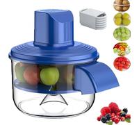 Éplucheur de pommes de terre électrique, éplucheur automatique de raisin et ail, éplucheur de fruits et légumes rechargeable pour la maison, la cuisine, facile à nettoyer (blanc)