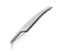 Éplucheur de pommes de terre - En acier inoxydable | Outil exfoliant pour courgettes | Éplucheur de fruits compact qui ne glisse pas | Poignée ergonomique Appareil de cuisine pour carottes, courgettes