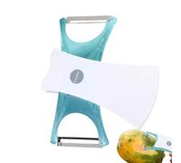 Éplucheur de pommes de terre, éplucheur de fruits - Double éplucheur de légumes en acier inoxydable, arbre rotatif, poignée antidérapante, fournitures ménagères pour la cuisine