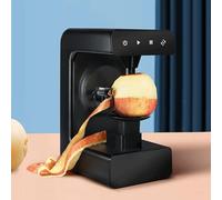 Éplucheur de pommes de terre et pommes de terre électrique - Machine à éplucher multifonction rotative automatique avec lames de rechange et arrêt automatique, facile à nettoyer