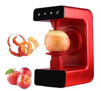 Éplucheur de pommes de terre et pommes de terre électrique - Machine à éplucher multifonction rotative automatique avec lames de rechange et arrêt automatique, facile à nettoyer