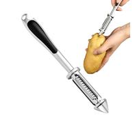 Éplucheur de pommes de terre multifonctionnel 5 en 1 | Peeler et fruits avec cavateur et ouvre-bouteille tâches de cuisine modernisées : cet épluchage tout-en-1 ne se bat pas