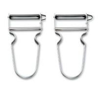 Éplucheur de pommes de terre Rex fabriqué en Suisse, Lot de 2