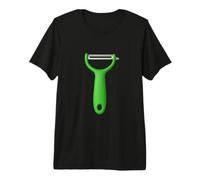 Éplucheur de Pommes de Terre végétarien végétalien T-Shirt Haut de Gamme