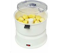 Éplucheur de pommes terre électrique à 6 lames en acier inoxydable, éplucheur automatique fruits et légumes avec un seul bouton for