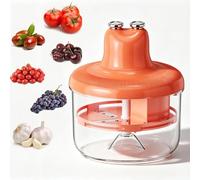 Éplucheur de raisin électrique automatique, rechargeable par USB, double mode, pour ail et cerise, tomate, prunes