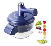 Éplucheur de raisin électrique - Éplucheur d'ail - Éplucheur d'ail automatique - Petit outil d'épluchage de fruits rechargeable - Éplucheur d'ail électrique pour petits fruits et ail