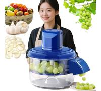 Éplucheur de Raisin Électrique, Machine à Éplucher Automatique pour Tomates, Pêches, Légumes - Éplucheur Multifonction Puissant pour Conserves et Confitures