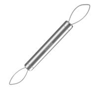 Éplucheur de raisin, en acier inoxydable, outil portable à double tête pour déshydratation et préparation rapides, gadget de cuisine idéal pour salade quotidienne, cerise, cocktail, voyage