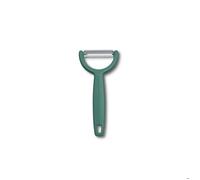 Victorinox Éplucheur Ypso – Légumes & fruits, lame dentelée double-tranchant Swiss Made – Vert