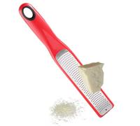 Éplucheur de zester de citron - Zester plat en acier inoxydable | Zestaer parfait pour râper | Râpe à fromage et zester de citron pour la cuisine | Zeste avec lame extra fine et poignées