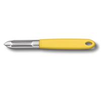 Éplucheur, dentelé, jaune