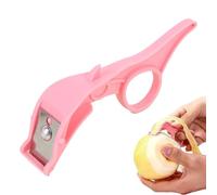 Éplucheur d'Oranges,2 En 1 Éplucheur De Fruits Ergonomique,Coupe-Fruit Ménager - pour la Cuisine et la Cuisson, la Préparation des Légumes et des Salades, pour Pomme de Terre, Carotte, Citron, Orange,