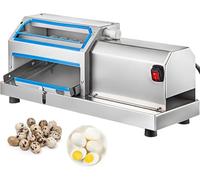 Éplucheur d'œufs de caille électrique, 60 kg/h, semi-automatique, 25 W pour éplucher efficacement les œufs de caille