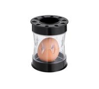 Éplucheur D'œufs for Œufs Durs, Décortiqueur Manuel D'œufs Durs For Un Pelage Rapide Et Facile, Outil De Retrait De Coquille D'œuf À Secouer For Peler, Gadget De Cuisine(Black)