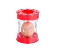 Éplucheur D'œufs for Œufs Durs, Décortiqueur Manuel D'œufs Durs For Un Pelage Rapide Et Facile, Outil De Retrait De Coquille D'œuf À Secouer For Peler, Gadget De Cuisine(Red)