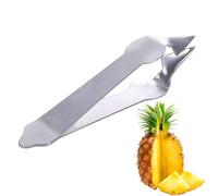 Éplucheur d'yeux à l'ananas | Outils de sculpture sur fruits en acier inoxydable | Outils de cuisine d'de dissolvant de d'ananas en métal d'éplucheur d'oeil pour la maison ou dehors