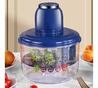 Éplucheur électrique automatique portable pour fruits et légumes, Éplucheur électrique 50 W, éplucheur Automatique pour fruits et légumes 25 Secondes, éplucheur de Fruits Professionnel (Bleu)