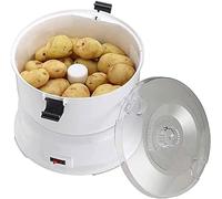 Éplucheur électrique Automatique pour Pommes De Terre - Acier Inoxydable, épluchage Rapide en 1 Minute pour Fruits Et Légumes, Capacité De 1 Kg, Outil De Cuisine Efficace pour La Cuisine à